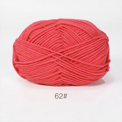 Soft Milk Cotton Yarn for Hand Knitting Projects - Smarsty