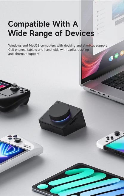 USB C Hub Docking Station Shortcut Buttons Volume Control