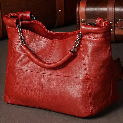 Cow Leather Saddle Bag For Women Mini Tote Luxury Daily - Smarsty