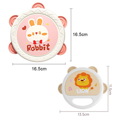 Baby Musical Instruments Drum Toys Montessori Learning Toys for Toddlers 1-3 Baby Early Hand Development Interactive Music Toys - Smarsty