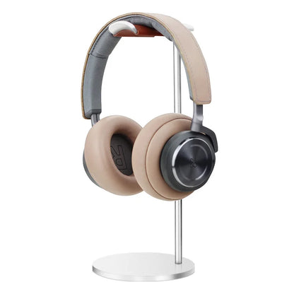 Curved Aluminum Headphone Stand with Sturdy Base - Smarsty