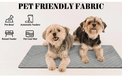 Waterproof Pet Feeding Mat with Quick Dry Feature - Smarsty