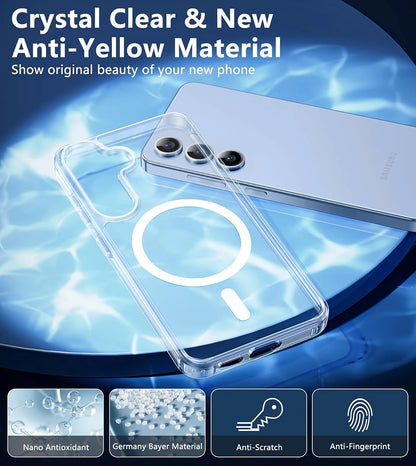 MagSafe Wireless Case For Samsung Galaxy S24 S23 S22 S21 - Smarsty