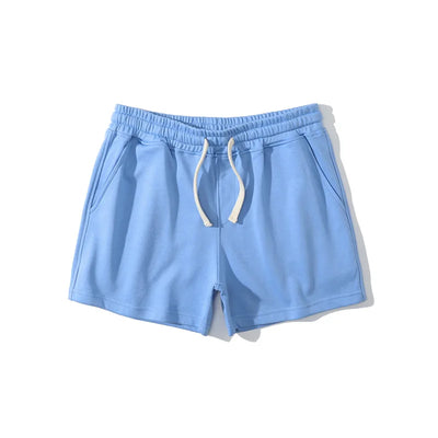 Cotton Running Shorts For Men Gym Fitness Home Casual Sport Underwear Yoga Workout Training Loose Boxers Super Short Pants Sweat - Smarsty