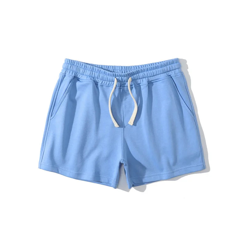 Cotton Running Shorts For Men Gym Fitness Home Casual Sport Underwear Yoga Workout Training Loose Boxers Super Short Pants Sweat - Smarsty
