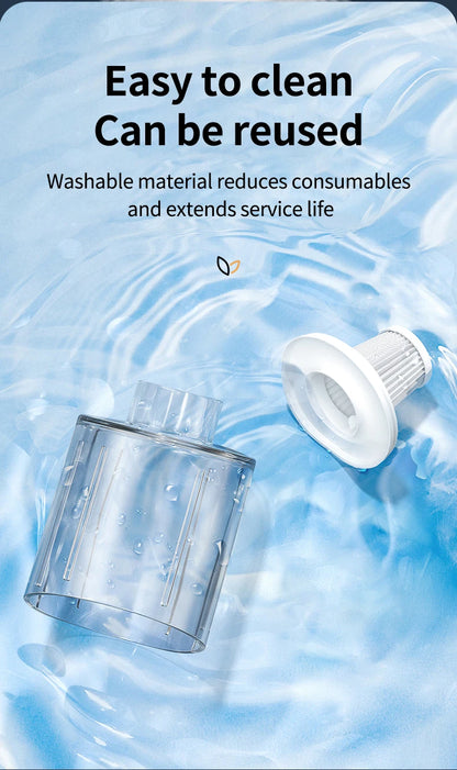 Wireless Car Vacuum Cleaner Wet Dry Dual Use Handheld - Smarsty