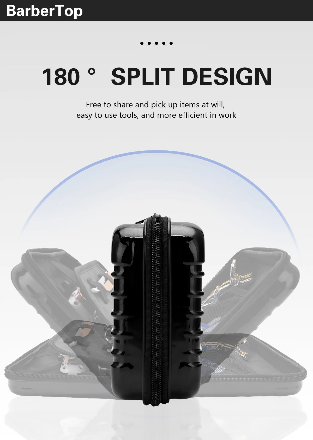Portable Hair Scissors Case Bag Waterproof and Shockproof - Smarsty