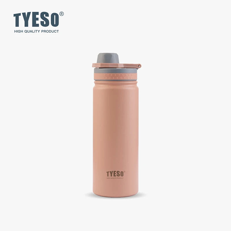 TYESO Stainless Steel Vacuum Flask for Hot and Cold Drinks - Smarsty