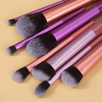 Soft Synthetic Hair Makeup Brush Kit for Flawless Application - Smarsty