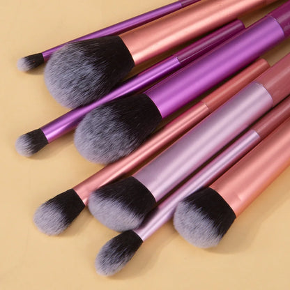 Soft Synthetic Hair Makeup Brush Kit for Flawless Application - Smarsty