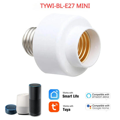 Smart E27 Socket Adapter for Voice Control Lighting - Smarsty