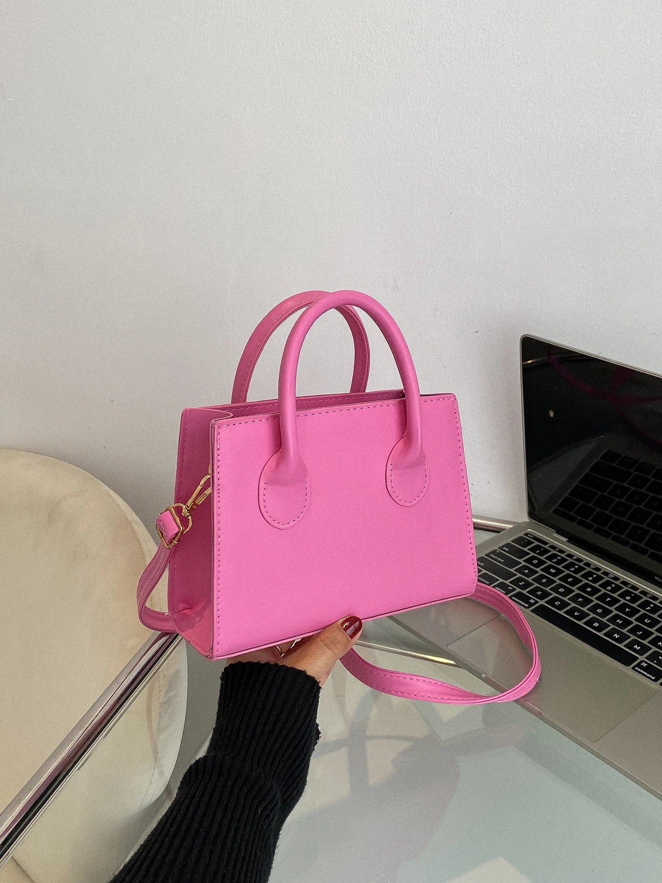 PU Leather Crossbody Bag For Women Large Capacity Tote - Smarsty