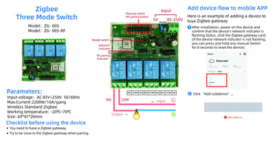 Zigbee Smart Home Relay Module for Alexa Control - Smarsty