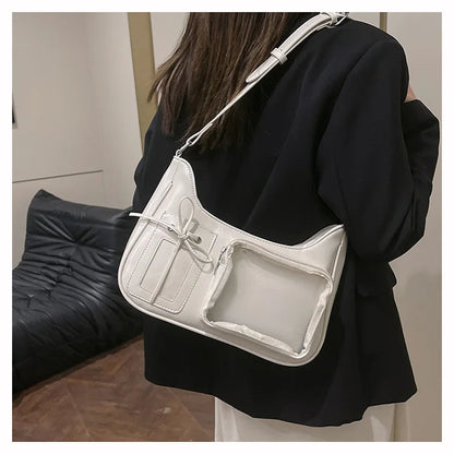 Y2K Harajuku Transparent Ita Bag Crossbody Purse For Women - Smarsty