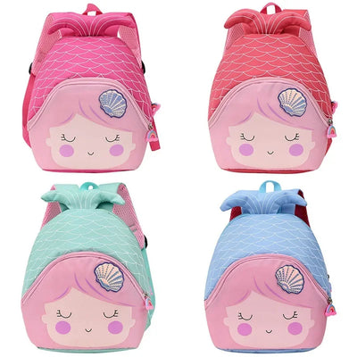 Princess Sequin Toddler Backpack Mermaid Fishtail Kids - Smarsty