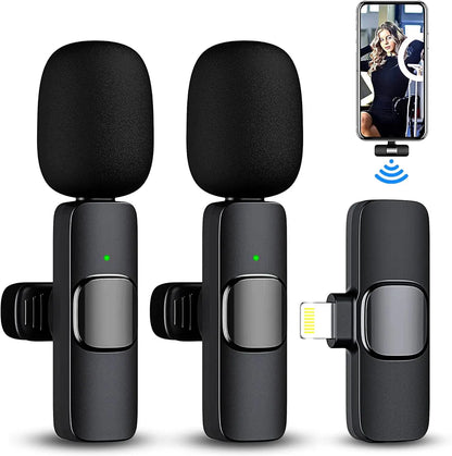 Wireless Lavalier Microphone for iPhone and Android - Smarsty