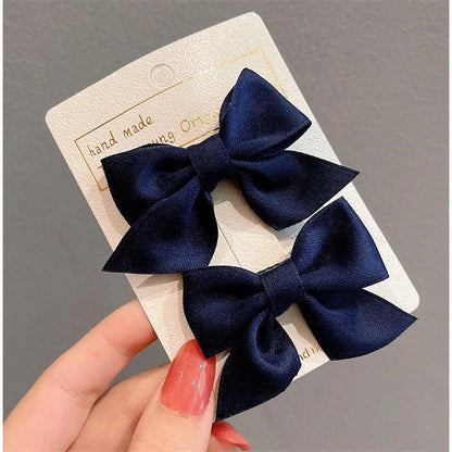 Elegant Flower Bow Hair Clips for Kids and Ladies - Smarsty