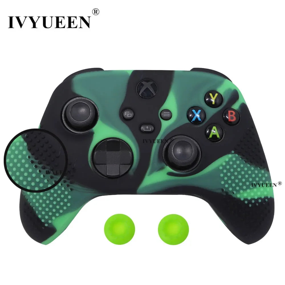 Ivyueen Silicone Grip Caps for Xbox Series Controllers - Smarsty