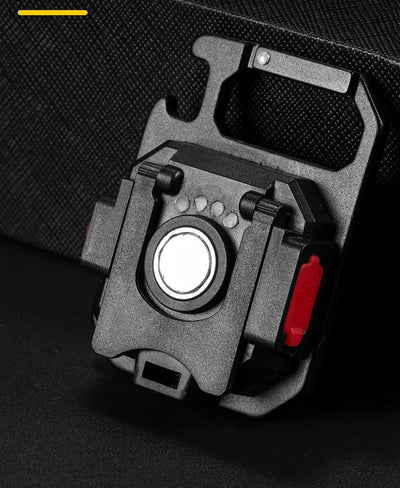 Mini LED Flashlight Magnetic COB Outdoor Camping Pocket Work Light 800 Lumens USB Rechargeable 7 Modes Spotlights - Smarsty