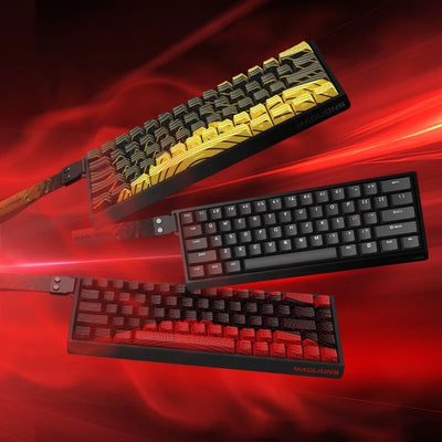 Mechanical Keyboard 60 68 USB Wired RGB Gaming Ergonomic - Smarsty