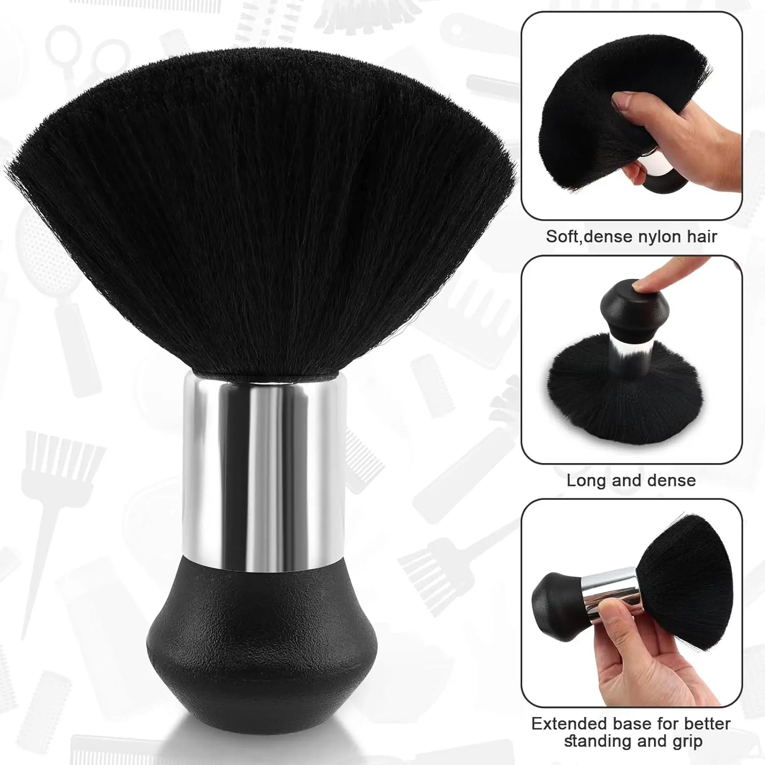 Professional Barber Tools Hair Cutting Set with Cape and Brush - Smarsty