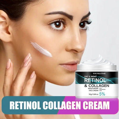 YOUNGCOME Retinol Cream Promotes Skin Elasticity And Luster Nourishing Nourishing And Locking Moisture To Improve Skin Texture - Smarsty