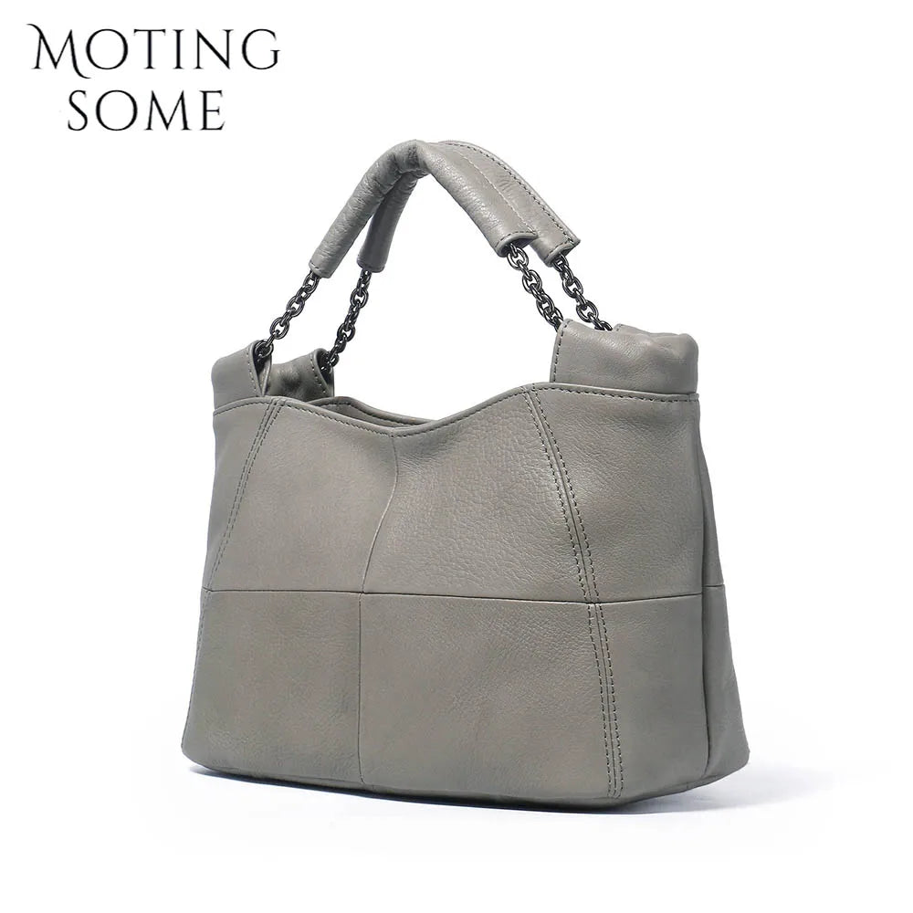 Cow Leather Saddle Bag For Women Mini Tote Luxury Daily - Smarsty