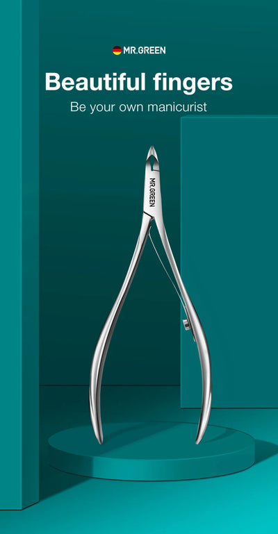 Stainless Steel Cuticle Nipper and Pusher Tool - Smarsty