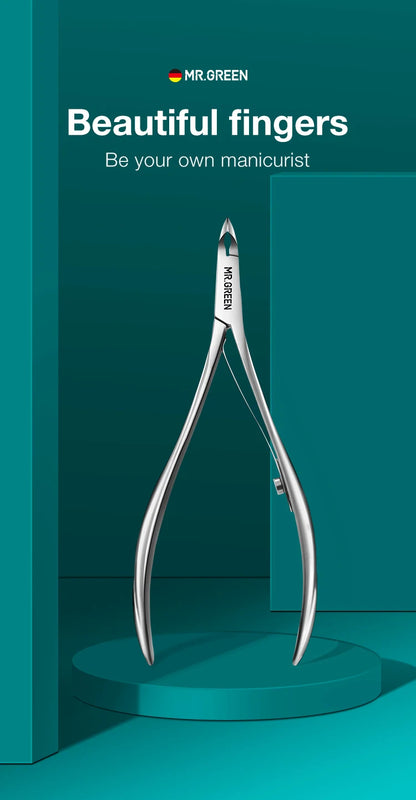 Stainless Steel Cuticle Nipper and Pusher Tool - Smarsty