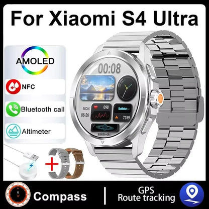 Xiaomi S4 Ultra Smart Watch With GPS Waterproof Sports Features - Smarsty