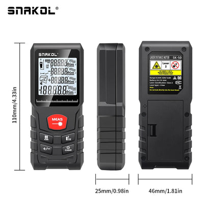 Snakol Laser Distance Meter with High Accuracy Measurement - Smarsty