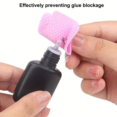 20/600pcs Lint-Free Nail Wipes Gel Cleansing Tissues Aluminum-Free Nail Polish Remover Pads for NaiArt Beauty Cleaning Care Tool - Smarsty