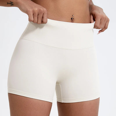 Hearuisavy Running Sports Shorts Women Buttock Lift Gym Leggings Women Cycling Slim Fit Workout Shorts High Waist Yoga Shorts - Smarsty