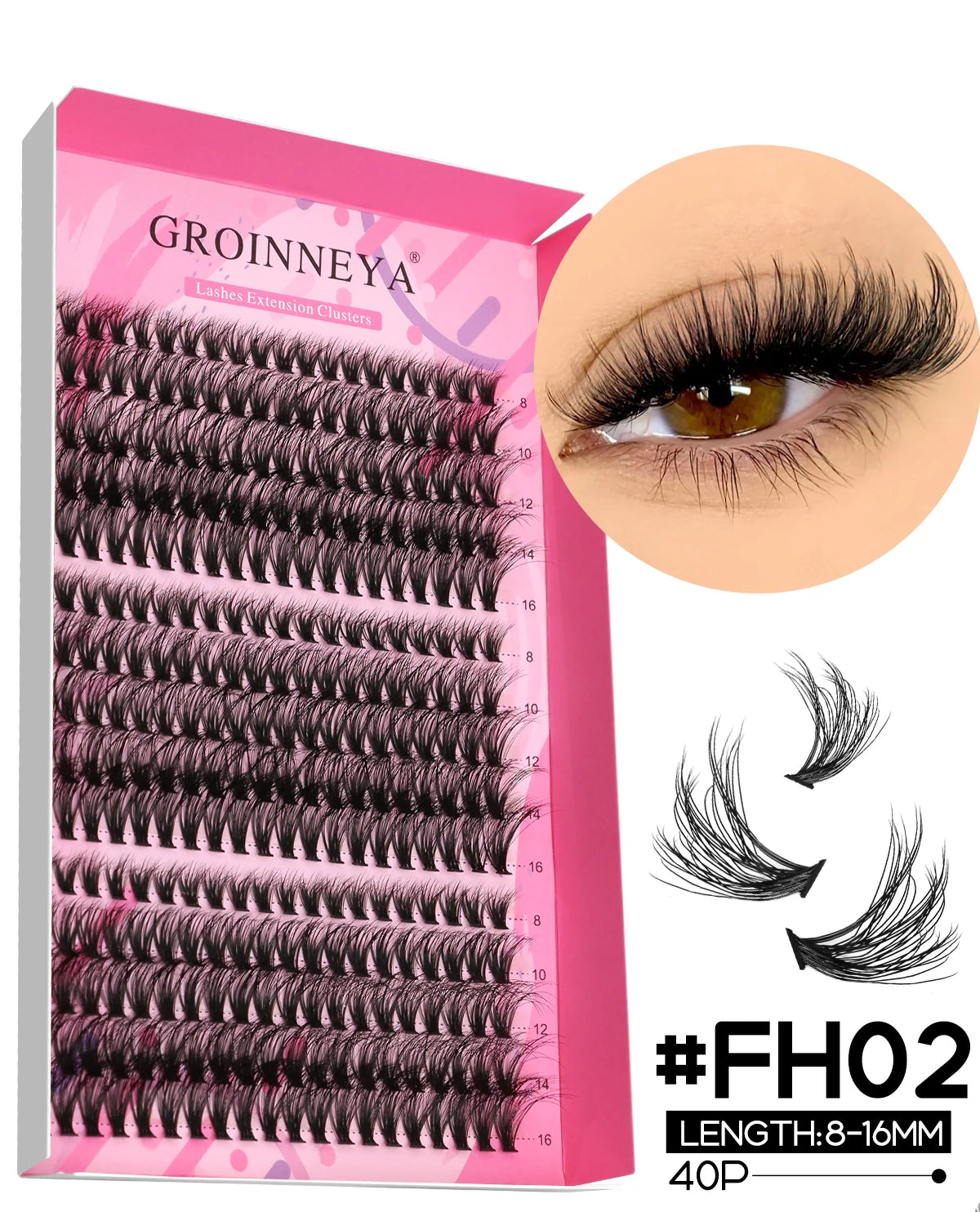 DIY Lash Extension Kit with Individual Lashes for Home Use - Smarsty