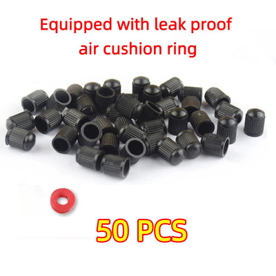 10/20/50/100pcs universal cover tire rim stem cover dustproof decoration motorcycle bicycle car valve cover - Smarsty