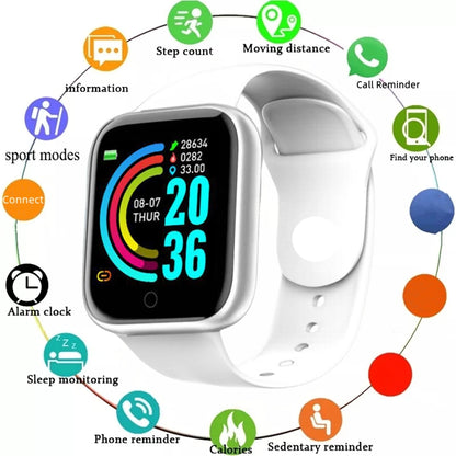 Smart Watch Fitness Tracker with Heart Rate Monitor - Smarsty