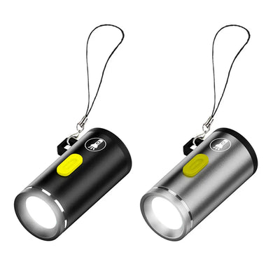 LED Small Pocket Flashlight Aluminum Alloy Portable Camping Flashlight Outdoor Emergency Light for Outdoor Hiking Camping
