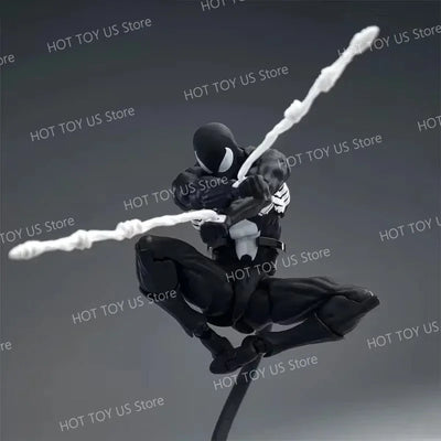 Mess Toys Spider Man Symbiote Spiderman Messtoys Black Suit Neighbor Scarlet Spider Anime Action Figure Gifts Toys