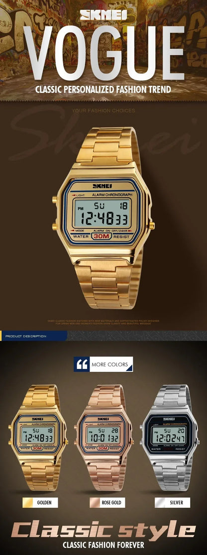 SKMEI 1123 Waterproof Digital Sports Watch for Men - Smarsty