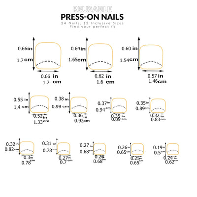 24PCS Pink French Tip Press On Toe Nails - Smarsty