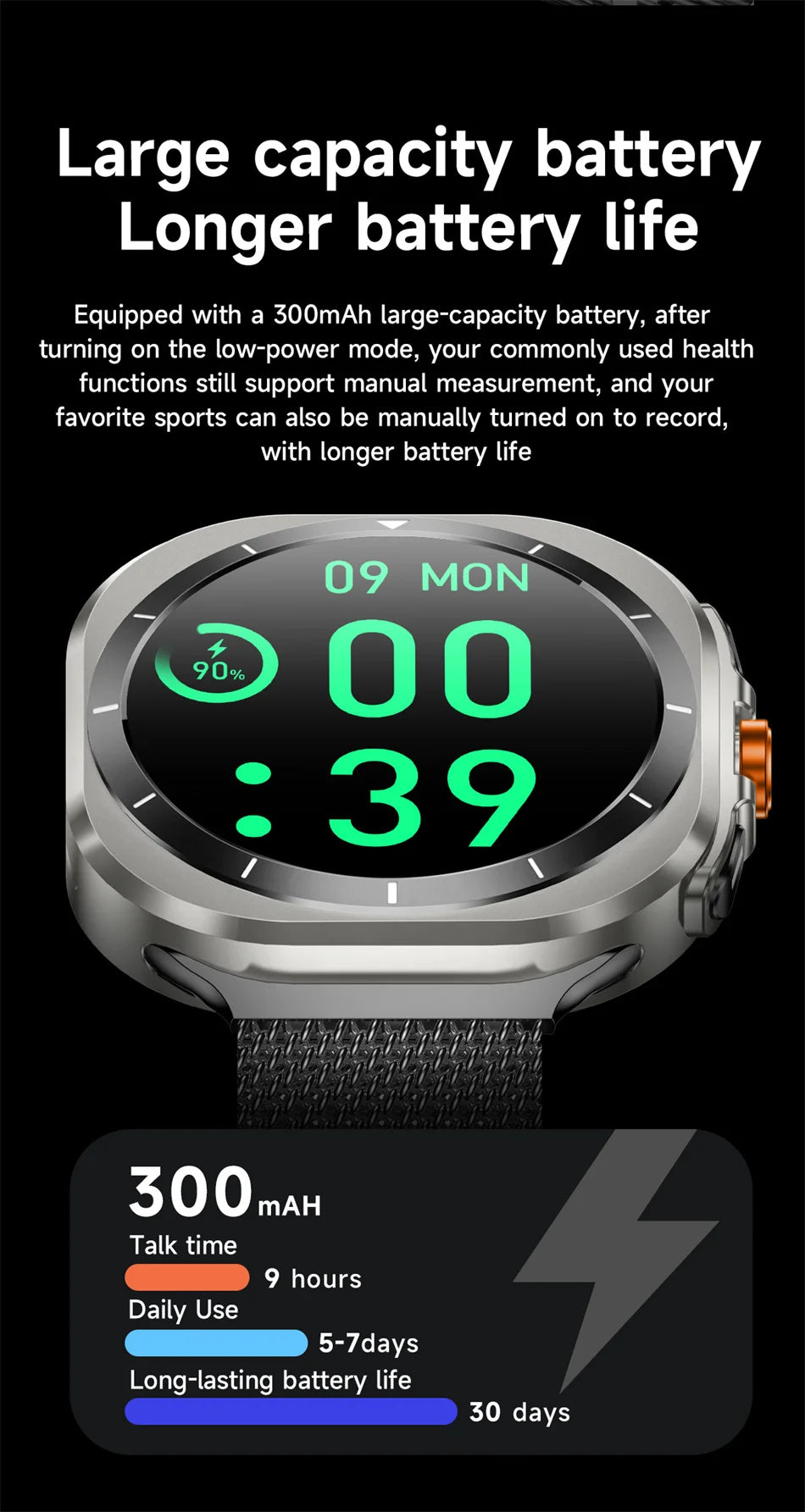 Samsung Galaxy Watch 7 Ultra GPS Smart Watch for Men - Smarsty