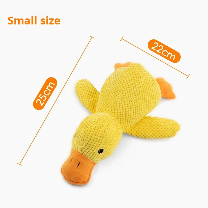 Plush Dog Toy Duck for Teeth Grinding Relief - Smarsty