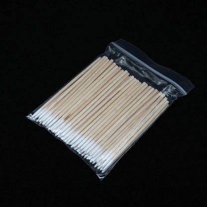 300 Pcs Wooden Cotton Swabs for Nail Polish Removal - Smarsty