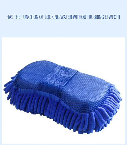 Microfiber Chenille Car Wash Sponge And Cleaning Tool - Smarsty