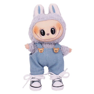 3.8cm Doll Shoes For labubu 17cm Plush Doll Clothes Accessories Girl's Toys ,Christmas Festival Birthday Gift by Smarsty