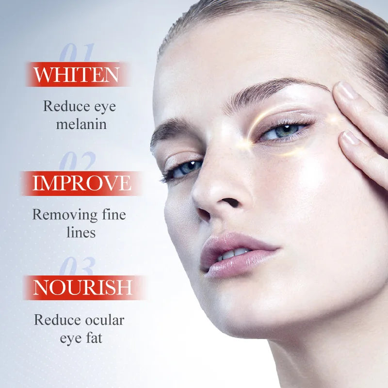Kojic Acid Eye Cream for Dark Circles and Wrinkles - Smarsty