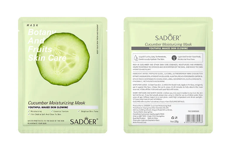 Natural Plant Face Masks for Deep Hydration and Firming - Smarsty