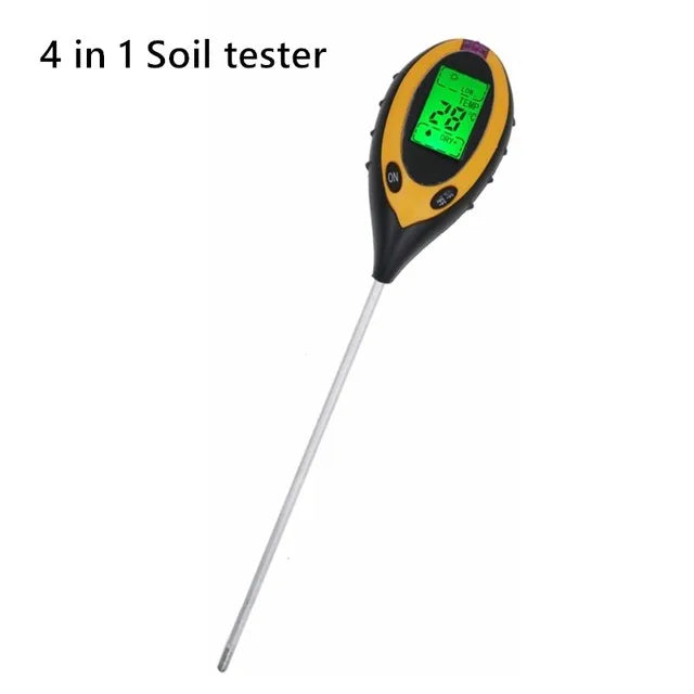 5 in 1 Soil Tester with Digital Readings for Garden Care - Smarsty