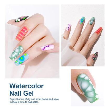 AS Clear Blooming Gel Polish for Stunning Marble Effects - Smarsty