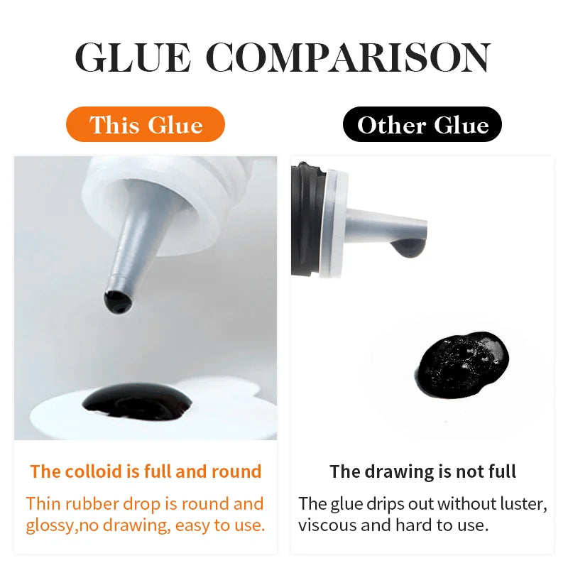 Fast Drying Eyelash Glue for Extensions 5ml - Smarsty